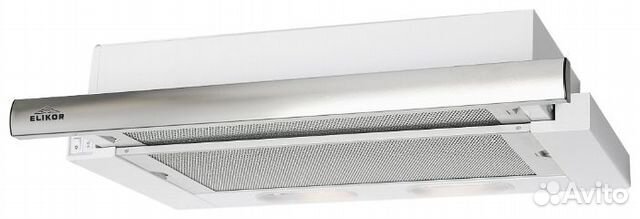 Elikor Интегра 50П-400-В2Л белый/нерж.сталь