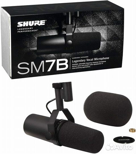 Профессиональный микрофон Shure SM7B