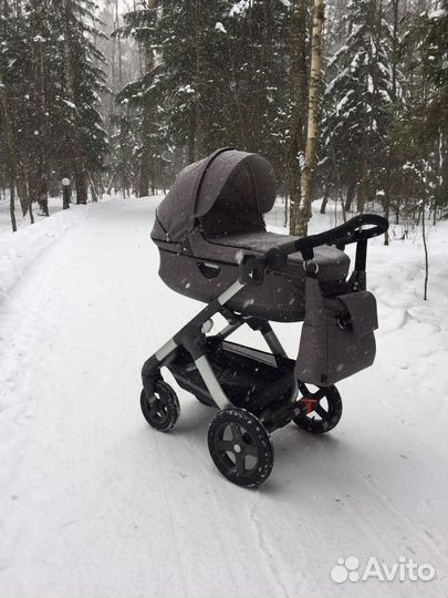 Коляска stokke trailz 3 в 1