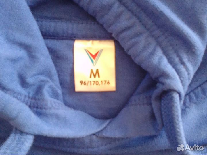 Толстовка мужская с капюшоном размер 44-46