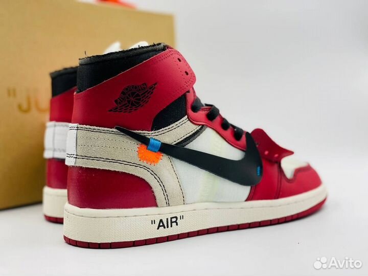 Кроссовки Nike Air Jordan 1 x Off White