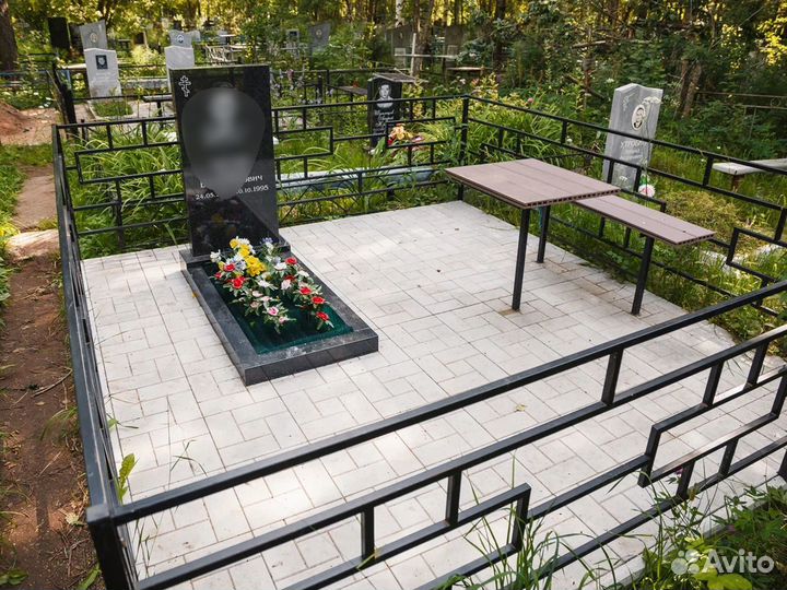 Установка памятников под ключ