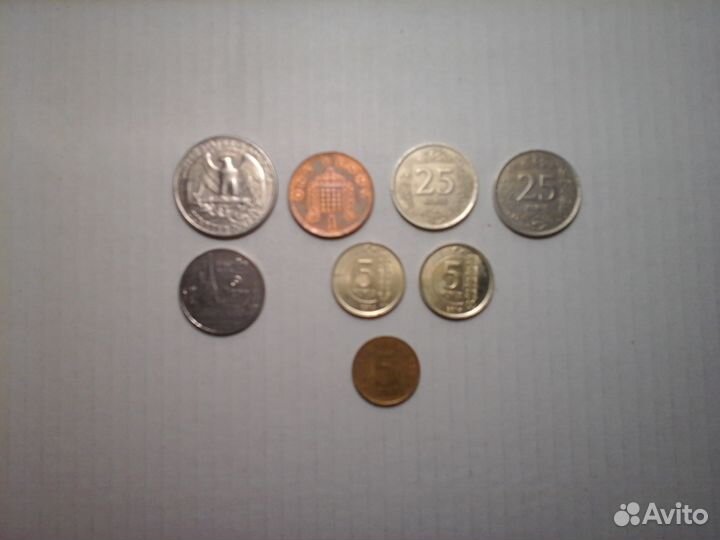 Редкие иностранные монеты