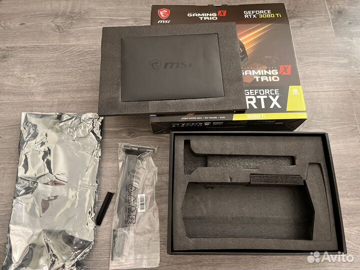 Видеокарта geforce RTX ventus 3X 3080ti