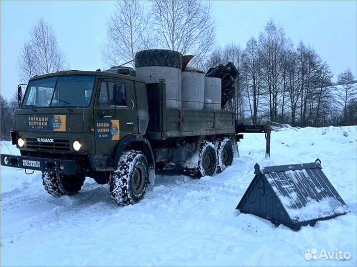 Колодец под ключ / копка колодцев машиной