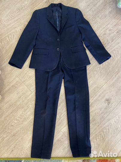 Школьный костюм для мальчика 122 128 синий