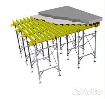 Опалубка перекрытий,Аренда