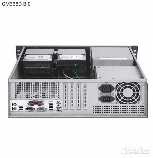 GM338D-B-0, Корпус Procase GM338D Rack Без бп серы