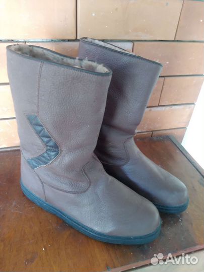 Сапоги мужские зимние