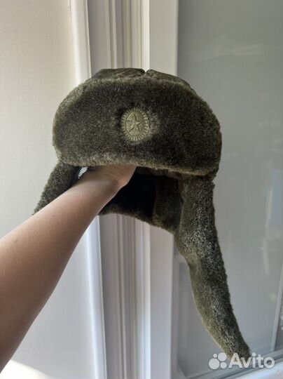 Шапка ушанка военная