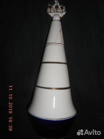 Штоф Адмиралтейский кораблик лфз