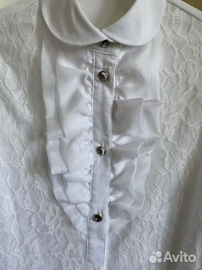 Рубашка для девочки 134