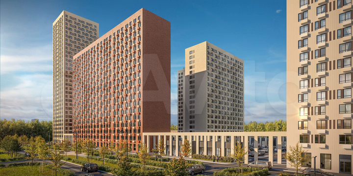 2-к. квартира, 54,6 м², 7/25 эт.