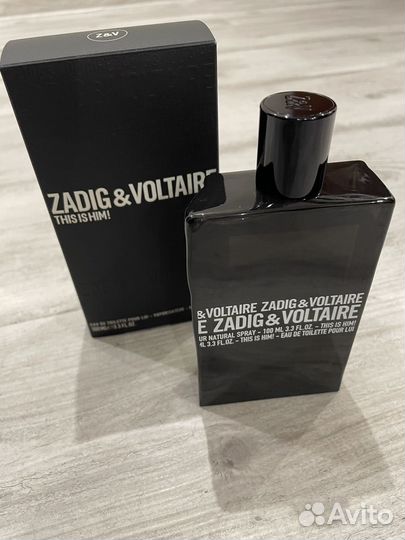 Оригинал Zadig & Voltaire This is Him 100мл