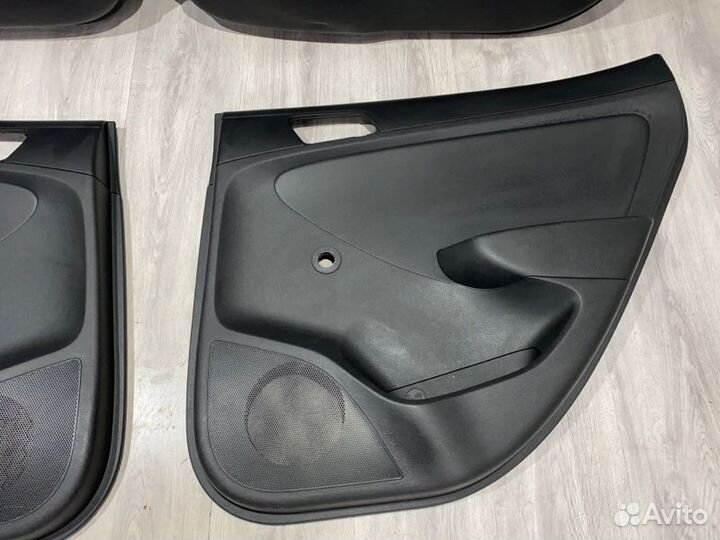 Обшивки (карты) дверей Hyundai Solaris седан G4FA