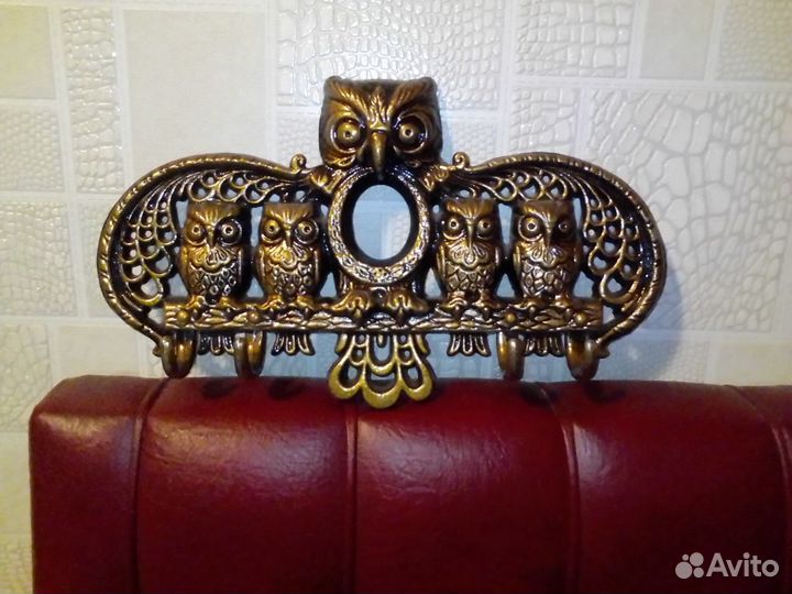 Вешалка Сова с совятами СССР