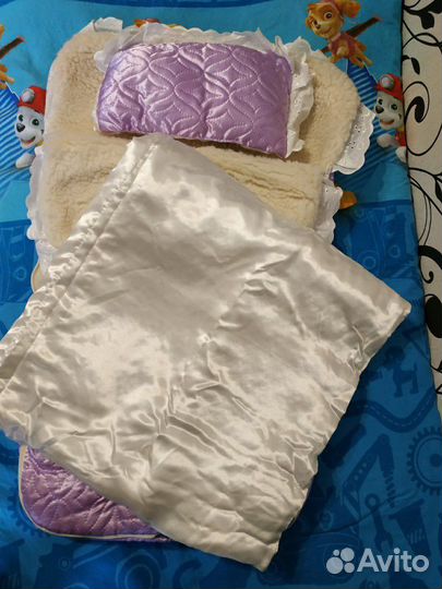 Зимний конверт на выписку