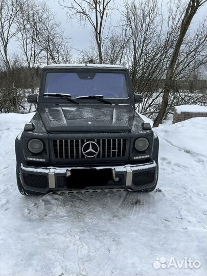 Комплект обвеса с капотом и крыльями G-class W463
