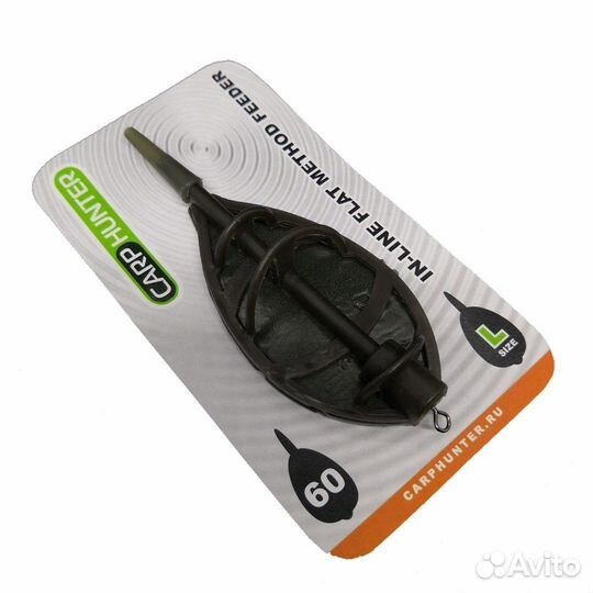 Флэт кормушка CarpHunter Flat Method Feeder Large