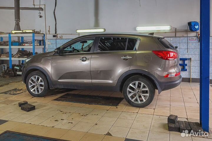 Замена сцепления ркпп Hyundai Santa Fe