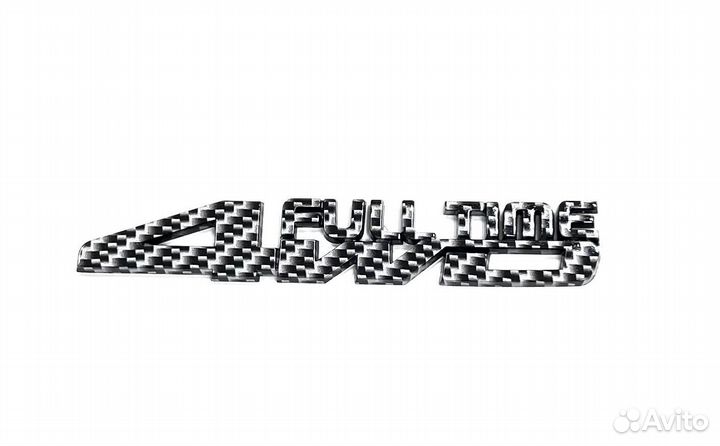 Надпись на багажник авто 