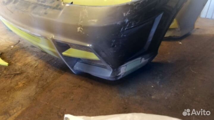 Бампер тюнинг на priora