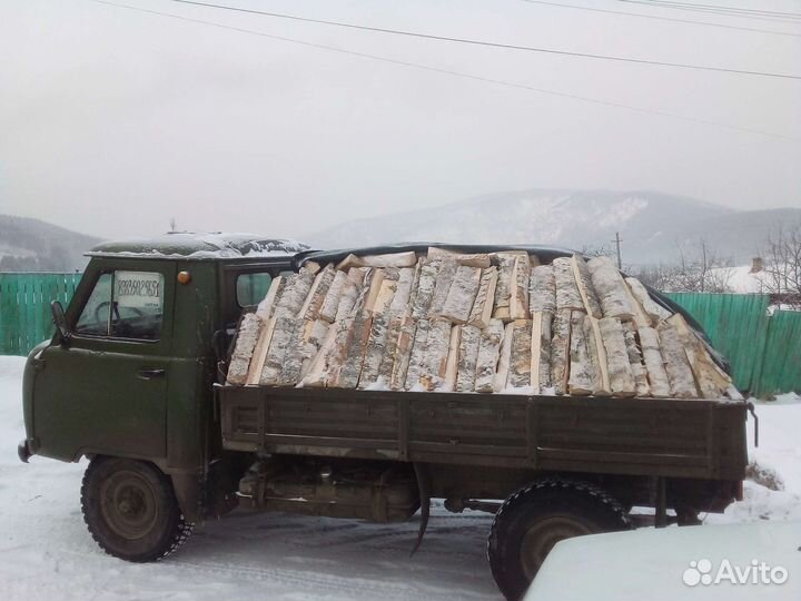 Дрова березовые колотые