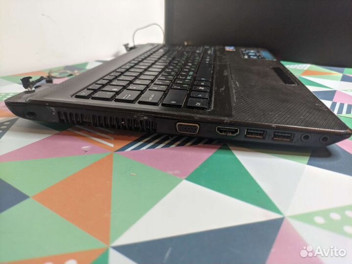 Asus x52j - Разбор /мат.плата/топкейс/поддон