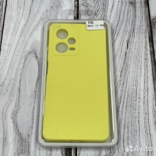 Чехол для Хiaomi Rеdmi Nоtе 12 Рrо желтый