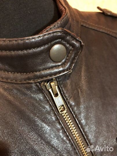 Куртка женская натуральная кожа Mango 42-44