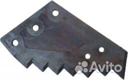 Нож на кормораздатчик кис 8, 7бм, 10Б + скребки