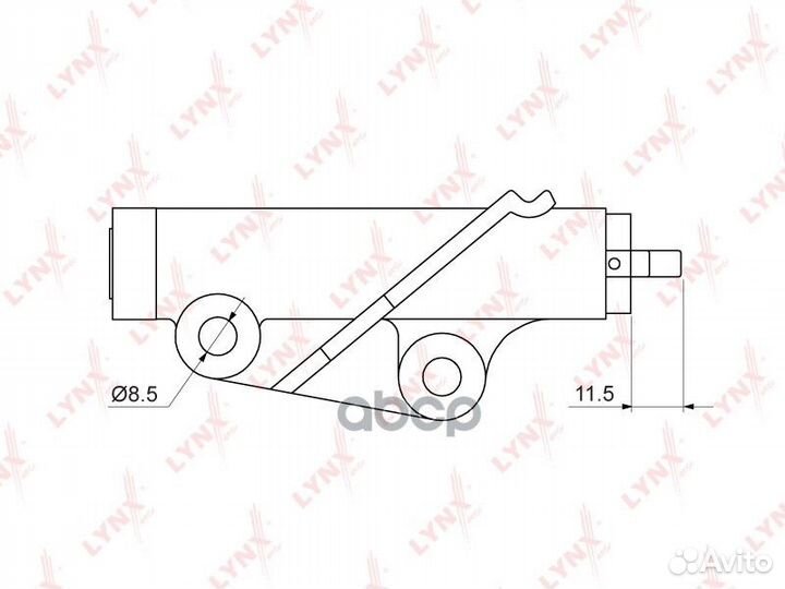 Натяжитель ремня грм PT1028 lynxauto