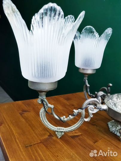 Люстра бронза, СССР