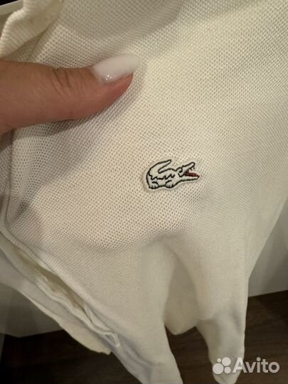 Lacoste polo женское