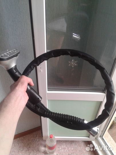 Шланг с утюжком для отпаривателя. Garment Steamer