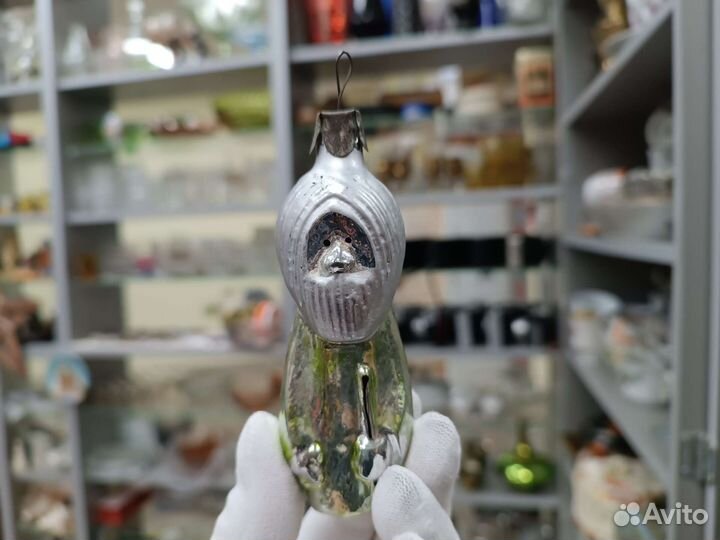 Советская Ёлочная Игрушка Дедушка Сделано В СССР