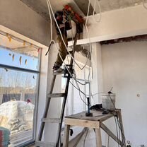 Алмазное бурение отверстий в бетоне, резка, Правдинский