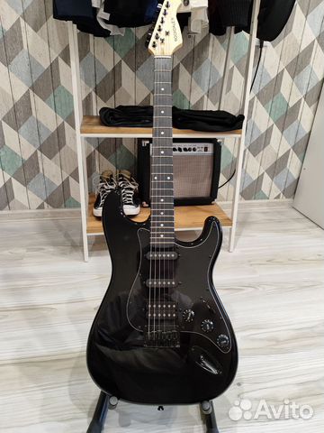 Электрогитара rockdale stars SSH Black limited купить в Ярославле ...