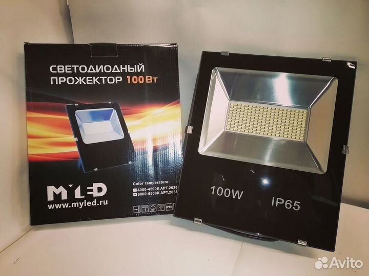 Светодиодный прожектор 100 вт