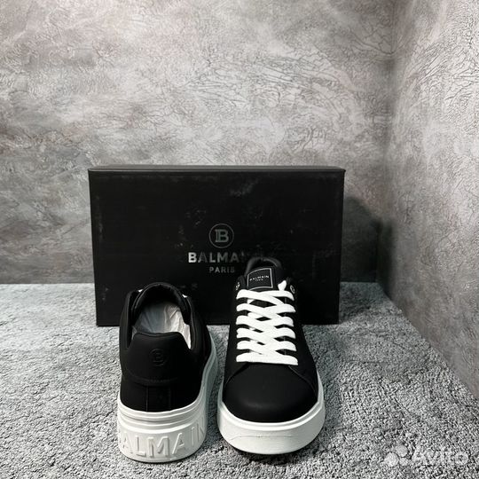 Кеды balmain мужские 40-45 черные