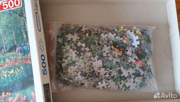 Настольная игра пазлы 500 фрагментов
