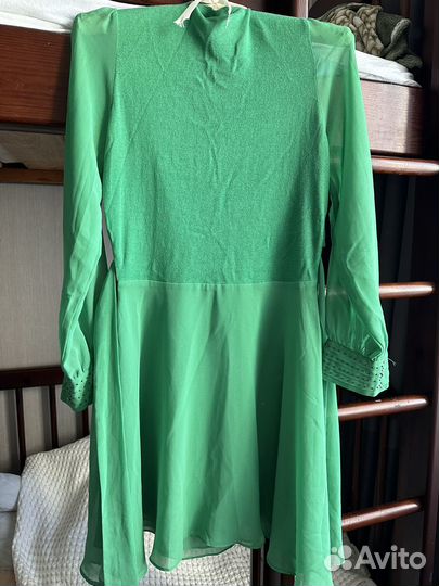 Платье 36 шелк
