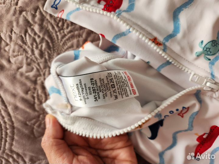 Купальный костюм Next для малыша 9-12 мес