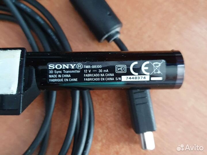 Sony 3D передатчик и 3D очки
