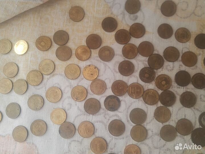 Обмен 10 рублёвые монеты