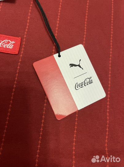 Футболка женская puma coca -cola