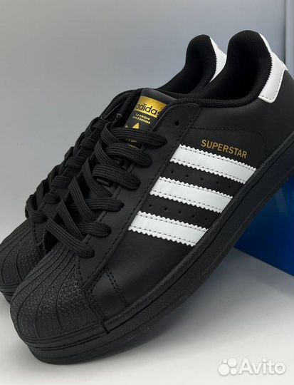 Кеды Adidas superstar black