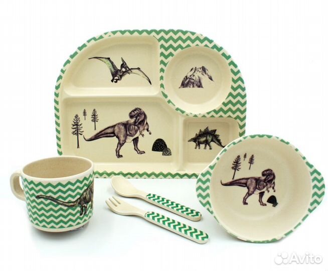 Посуда из бамбукового волокна