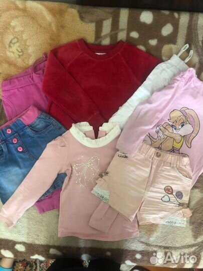 Пакет вещей на девочку 2-6 лет