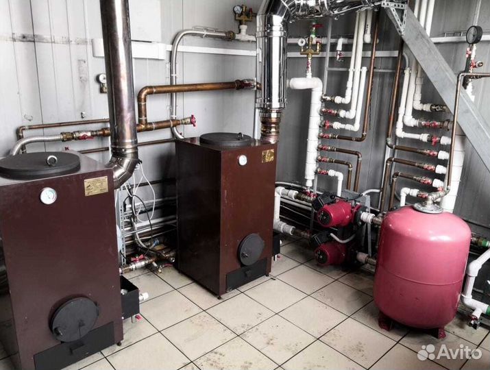 Котел на отработке